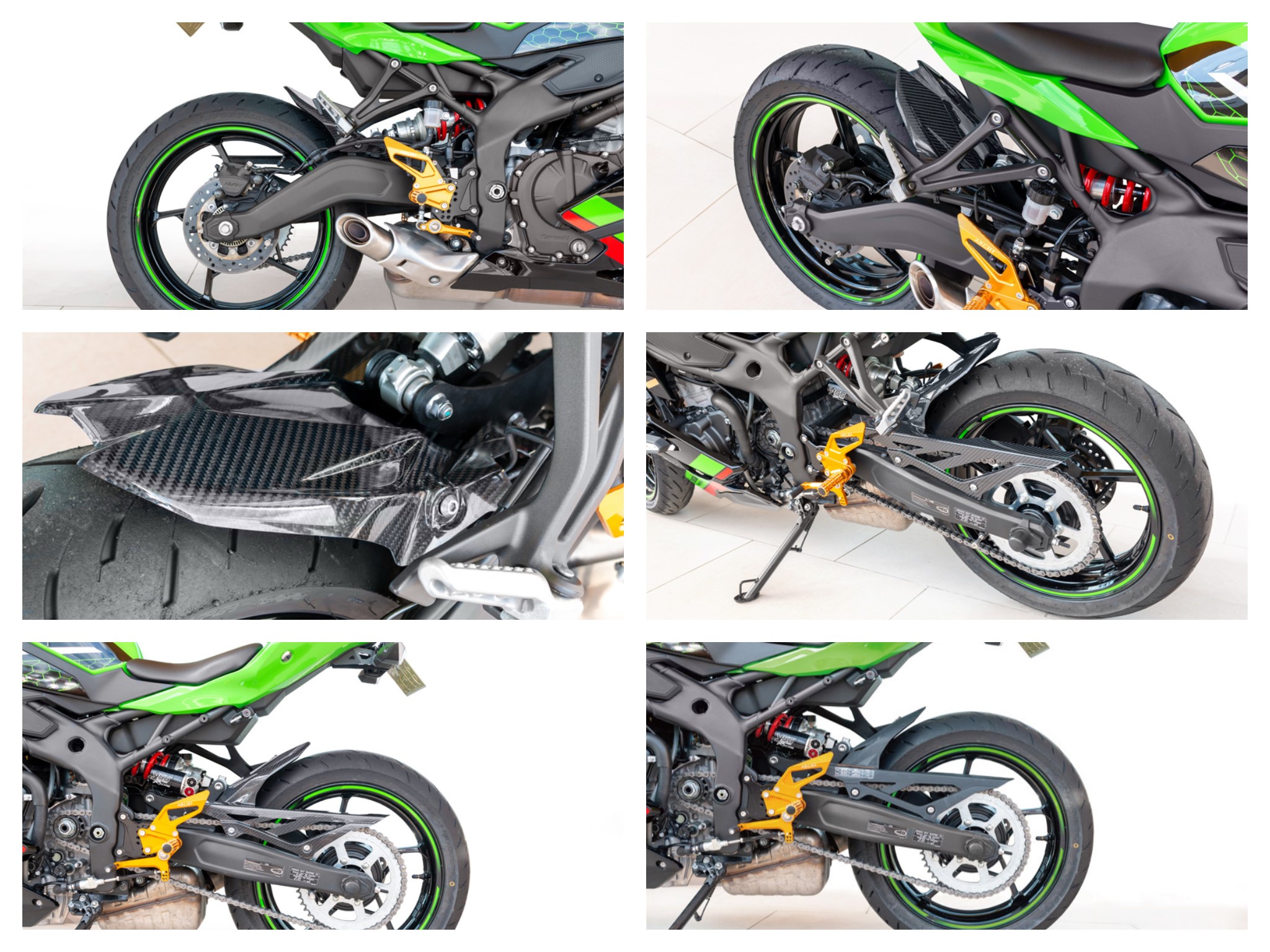 カーボンリアフェンダー ZX-25R (品番 193-1125 バイク用品