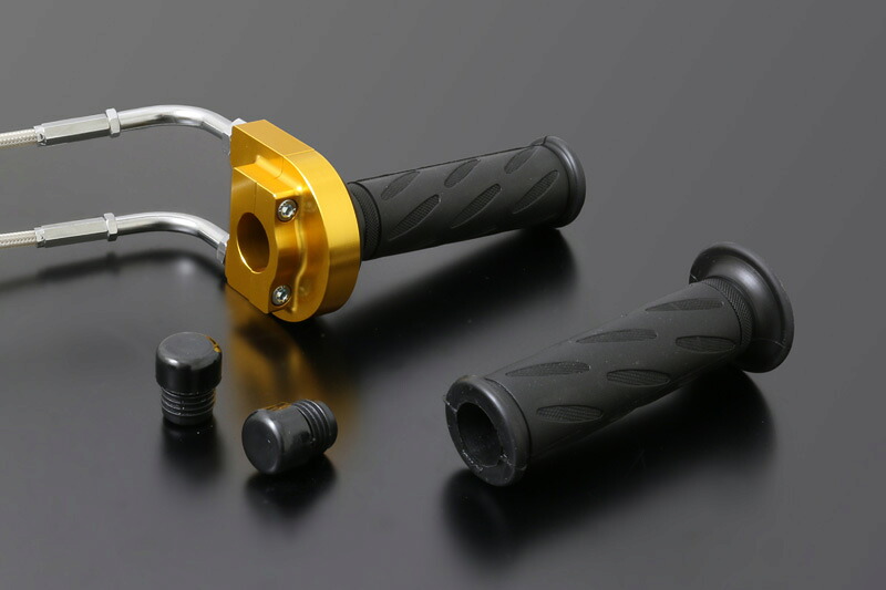 【PMC.Inc】 ﾊｲｽﾛｯﾄﾙｷｯﾄ TYPE-1 ｺﾞｰﾙﾄﾞ φ32 ｽﾃﾝﾒｯｼｭﾜｲﾔｰ付き 100cm