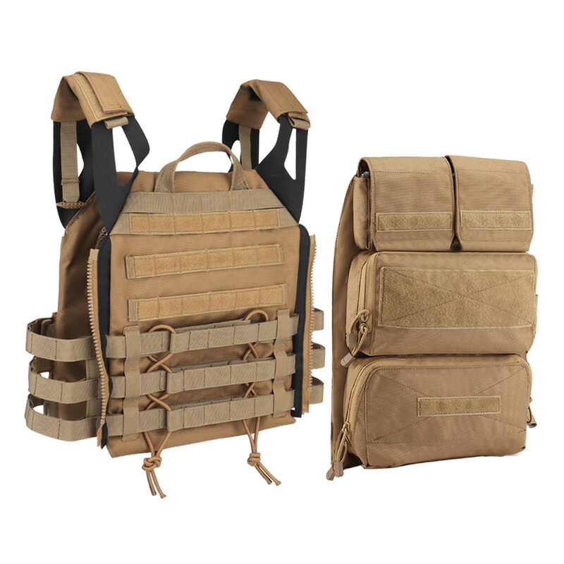 楽天市場 Emerson製 Jpcスタイル 2 0 プレートキャリア タクティカルベスト Multicam Arid マルチカムアリッド St Mart