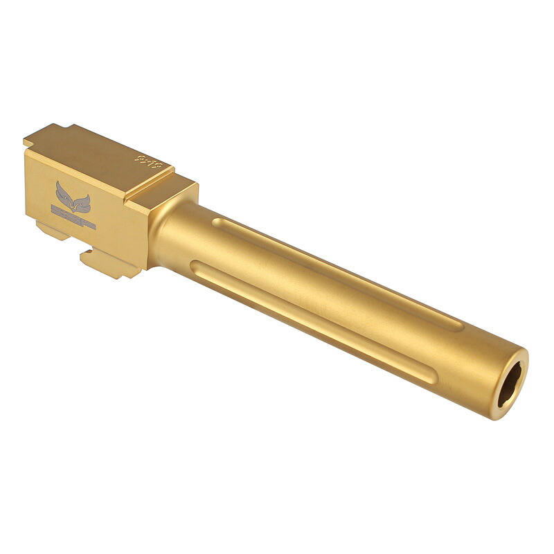 Guns Modify S3Fタイプ ステンレスフルートバレル Nitride Gold (東京マルイ G17対応)