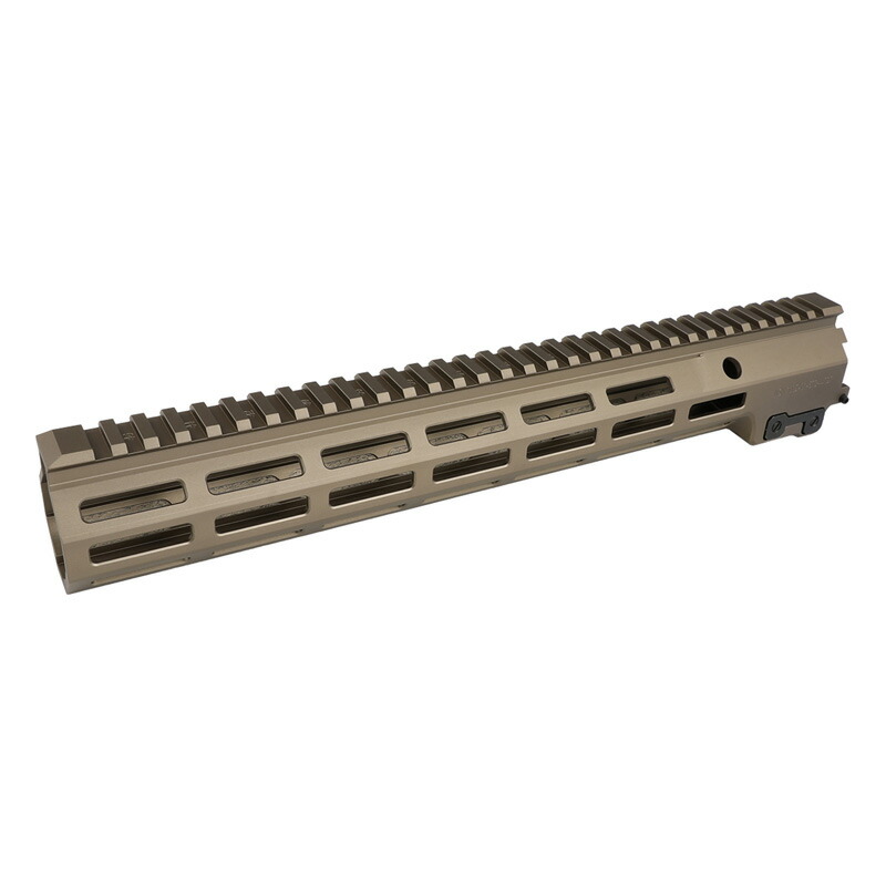 【セール品/CS】C&C Tac Geissele SMR MK16タイプ M-LOK 13.5inchハンドガード ロールスタンプ刻印 NSN Ver. DDC (SOPMOD Block3 URG-I仕様/リアルサイズ対応)