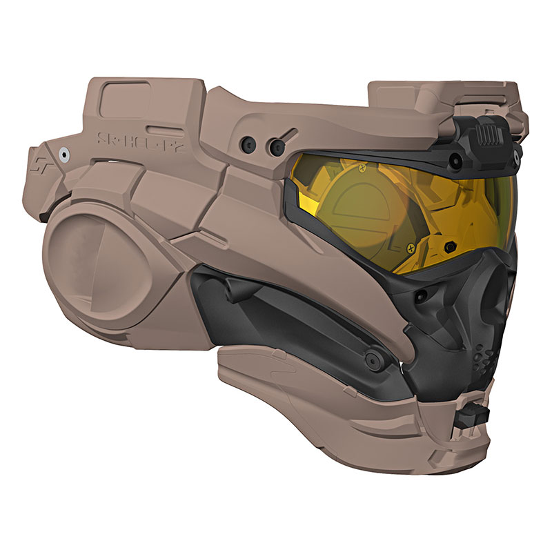 SRU　 タクティカルヘルメット　sr-hel-p1 フルフェイス　ファン付き 楽天市場】【セール品/CS】SRU タクティカルヘルメットセット