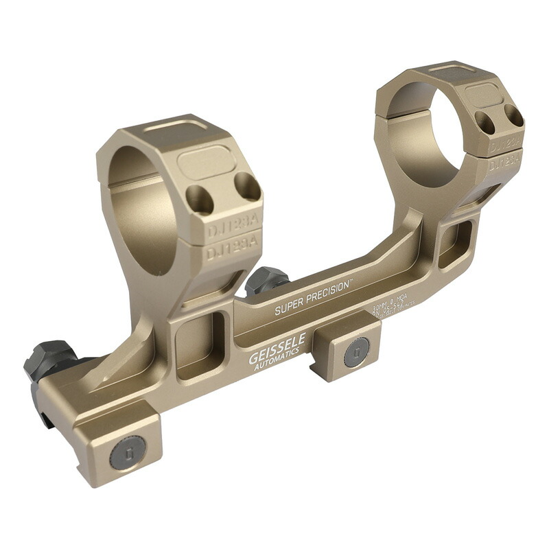 Airsoft Artisan Geissele Super Precisionスタイルスコープマウント Dark Earth (30mm径/H=1.93inch)｜H．T．G．店