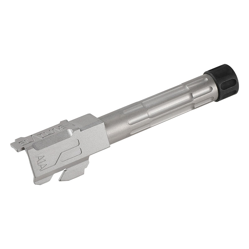 ACE1 ARMS G19 BMC FLタイプ ステンレスタクティカルアウターバレル (WE対応/14mm逆ネジ) SV