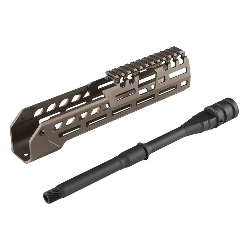【Airsoft artisan製】SIG MCX ハンドガード&サプレッサー Airsoft Artisan LVAWハンドガード/SRD762Tiタイプサプレッサー