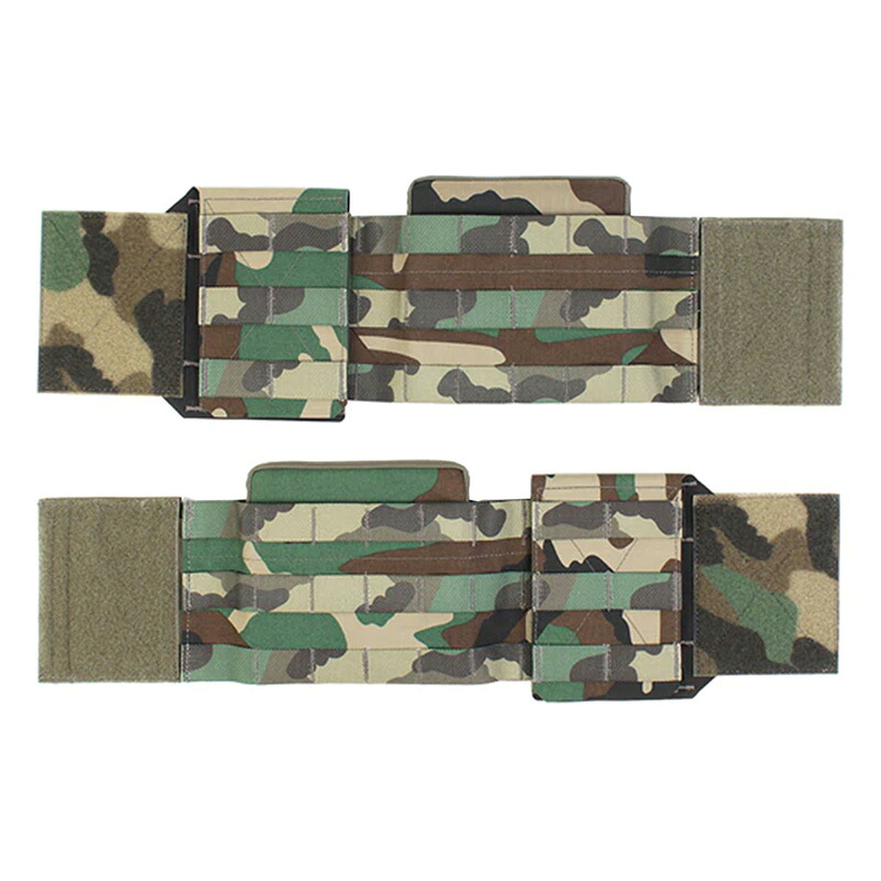 PEW Tactical HSP Thoraxスタイル カマーバンド＆サイドエントリーパネル Mサイズ/ウッドランド