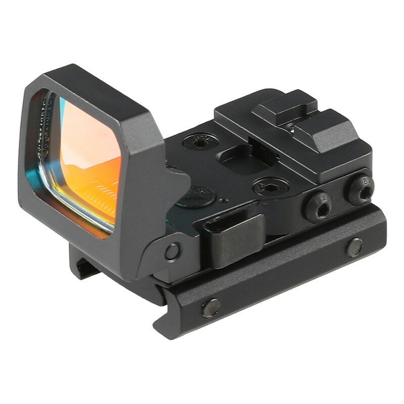 SOTAC GEAR NR VISMスタイル FlipDot フォールディングリフレックスサイト ドットサイト Gray ダットサイト レプリカ 光学照準器 ハンドガン
