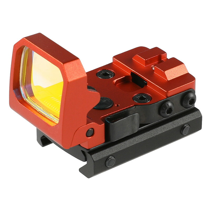SOTAC GEAR NR VISMスタイル FlipDot フォールディングリフレックスサイト ドットサイト Orange ダットサイト レプリカ 光学照準器 ハンドガン