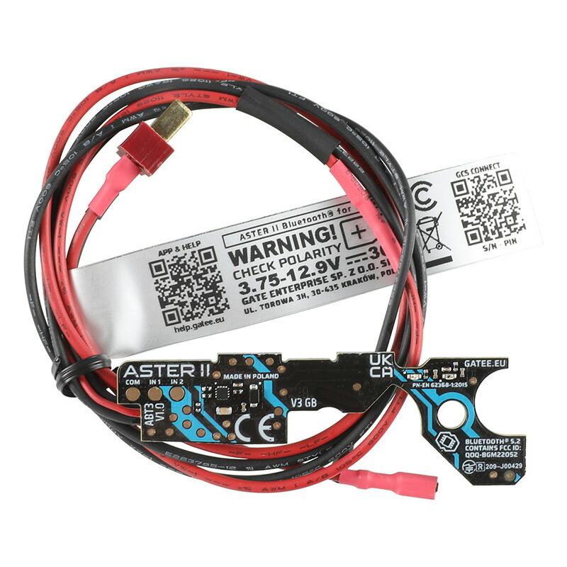 GATE ASTER SE Ver2 後方配線 GATE ASTER 2 Ver2メカボックス用 後方配線 Bluetooth Expert
