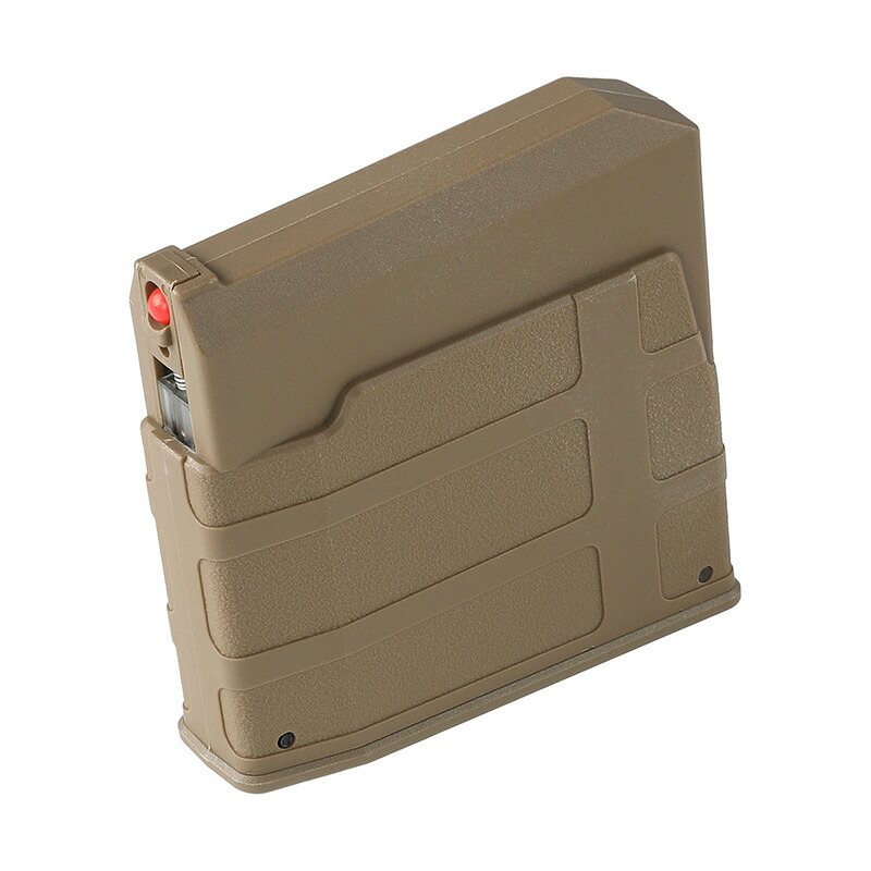 Silverback ロング マガジン FDE 110連 TAC-41 ボルトアクションライフル 対応 強化グラスファイバー 製