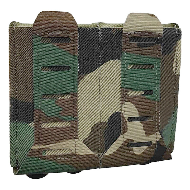 PEW Tactical BFGスタイル 5.56 ダブルマガジンポーチ Woodland