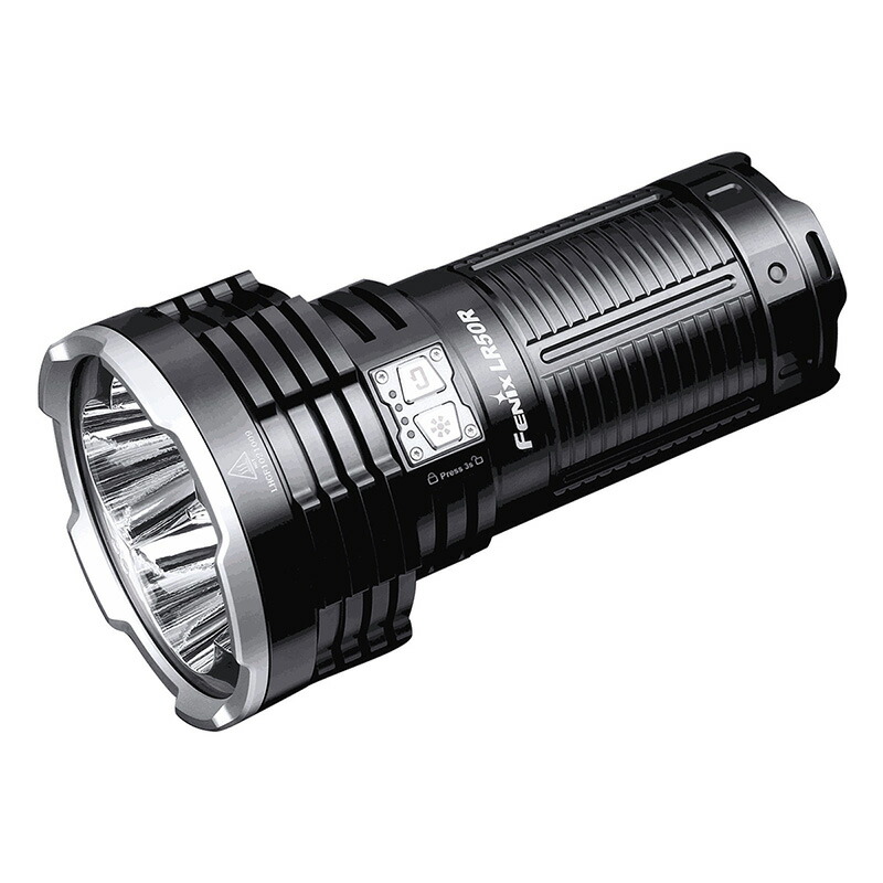 FENIX(フェニックス) LR50R 超高輝度 LEDサーチライト 最大12000ルーメン/950m照射 Type-C 充電 ポータブルライト LEDライド 懐中電灯 フラッシュライト タクティカルライト