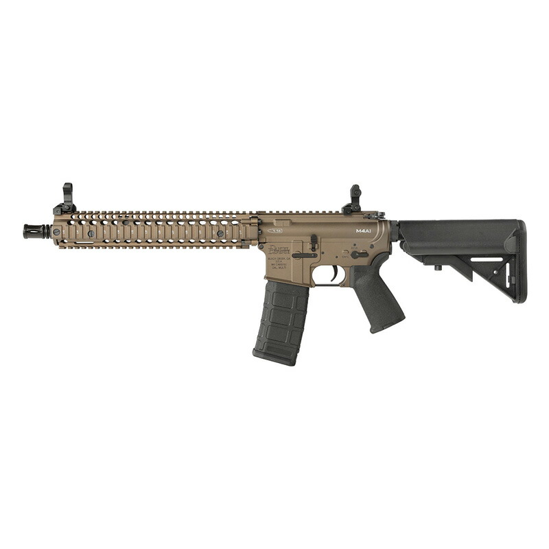 EMG/CYMA Plus CM105DDL Daniel Defense M4A1 RISII FDE AEG (Official Licensed/JP Ver./Platinumシリーズ/Eshooter電子トリガー搭載/180日安心保障/電動ガン)｜H．T．G．店