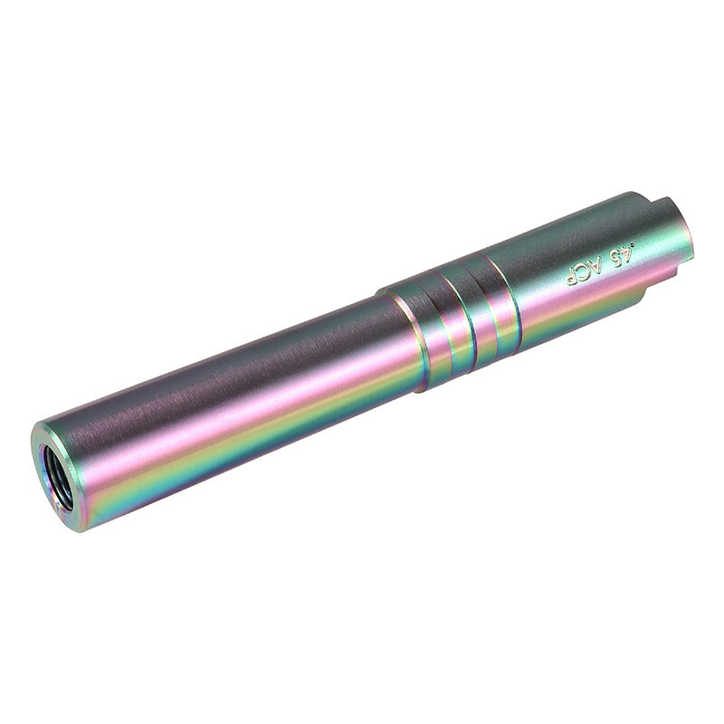 COWCOW Technology タクティカルアウターバレル 11mm 正ネジ RB 東京マルイ ハイキャパ4.3対応