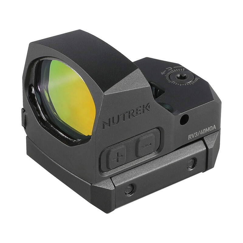 楽天市場】Nutrek Optics GUARD 1×28×19 ソーラーパワー レッド ドット