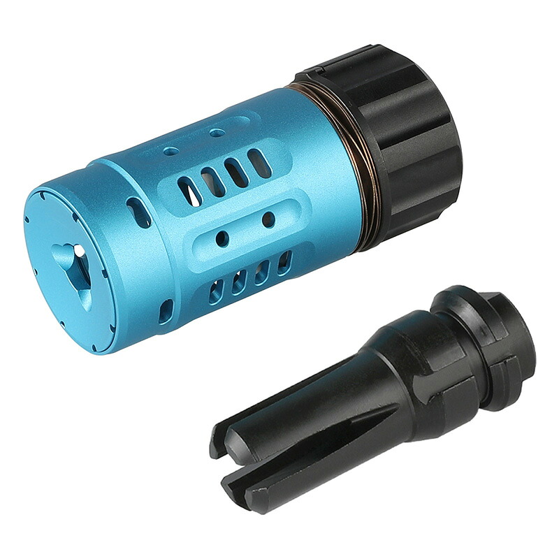5KU Dead Air タイプ 訓練用 SANDMAN PYRO マズルブレイク KeyMoフラッシュハイダー レプリカセット 14mm逆ネジ 対応