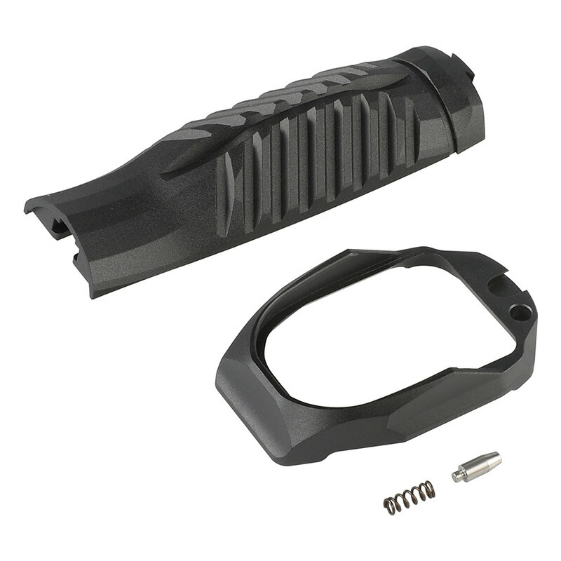 BPW RADIAN タイプ バックストラップ マグウェルセット Parabellum P365 GBB 対応 Blackエアガン