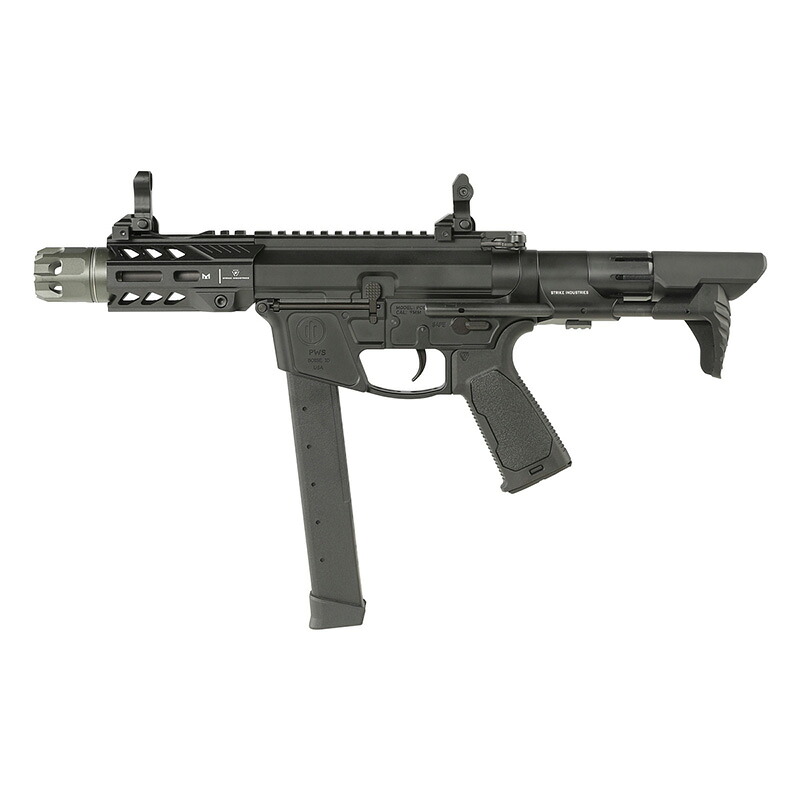 EMG/CYMA Plus Strike Industries & PWS PCC 4inch Replica Toy AEG (Official Licensed/JP Ver./Eshooter電子トリガー搭載/180日安心保障/フルメタル電動ガン)｜H．T．G．店