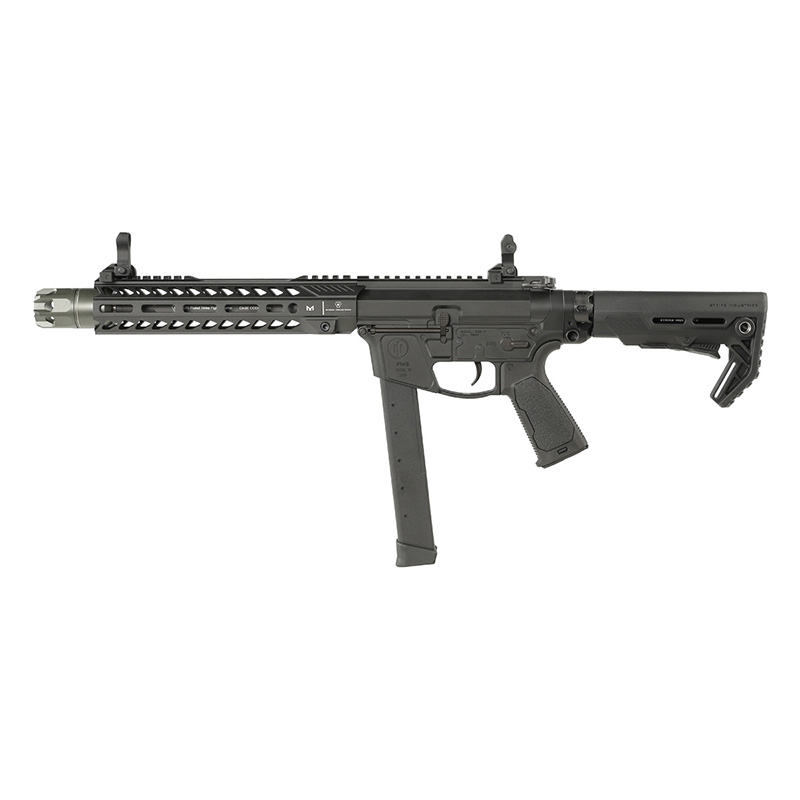 EMG/CYMA Plus Strike Industries & PWS PCC 10inch Replica Toy AEG (Official Licensed/JP Ver./Eshooter電子トリガー搭載/180日安心保障/フルメタル電動ガン)｜H．T．G．店