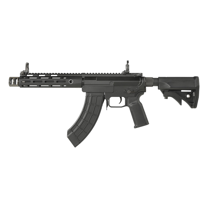CYMA Plus CM096CQB-A SR-47 Mk47 8inch CQB AEG フルメタル 電動ガン (JP Ver./Eshooter電子トリガー搭載/180日安心保障)｜H．T．G．店