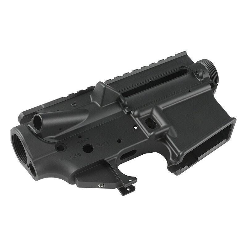 BJ Tac COLT刻印 レシーバー 7075アルミCNC BK(東京マルイMWS専用)