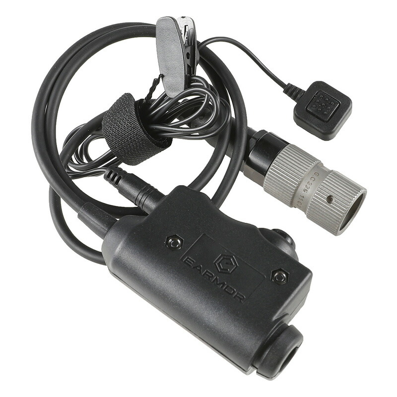 OPSMEN M52 6ピンラジオPTTアダプターケーブル (MIL PRC対応)