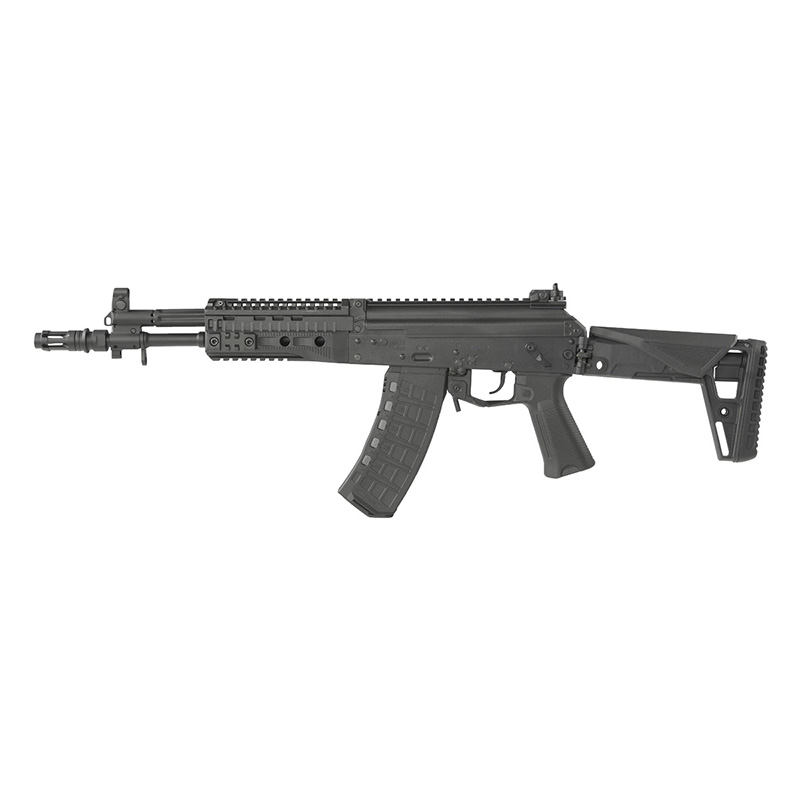 WELL PRO AK-12M1 Carbine BK エアガン 電動ガン アサルトライフル ハードガンケース付 法定初速適合品 (日本仕様/Eshooter Kestrel V3 BASIC電子トリガー・プリコック機能搭載)