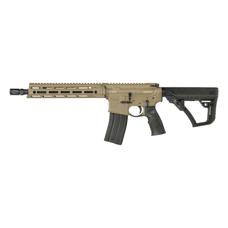 EMG/Golden Eagle DDM4 V7 10inch FDE ガスブローバックライフル (Daniel Defense official Licensed)