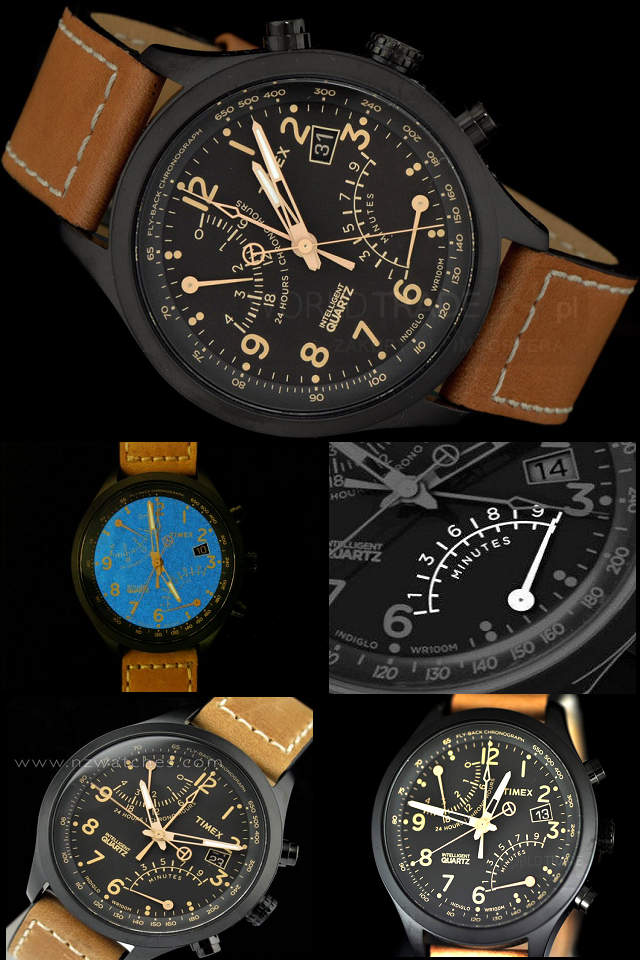 【楽天市場】≪即日発送≫男女共用 TIMEX 腕時計 タイメックス 腕時計 メンズ フライバック クロノグラフ T2N700レザーベルト