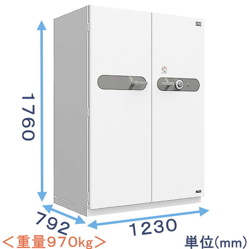 【金庫診断士のいる専門店】FAC-72 ダイヤル式 強化型耐火金庫 日本製【破壊・こじ開けに強い!】大型金庫 業務用|【創業100年】 ひめじやネット通販