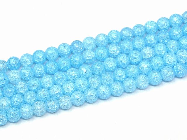 楽天市場】g3-1621D 8mm レッド クラック水晶 赤爆裂水晶 クラック