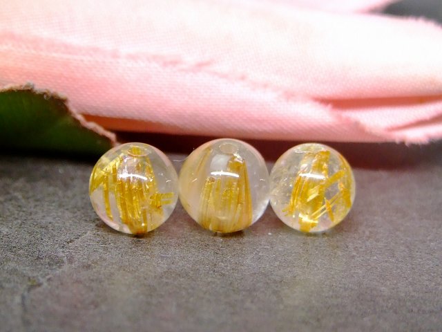 楽天市場】≪g3-1515H≫今月の半額 ルチルクォーツ 針水晶 7mm A 1粒