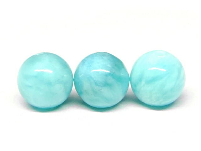 限定　鑑別済み神ラリマー 鑑別書付き】ラリマー8.5mm ブレスレット （No,112