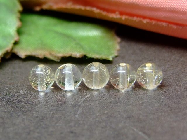楽天市場】≪g3-1515H≫今月の半額 ルチルクォーツ 針水晶 7mm A 1粒