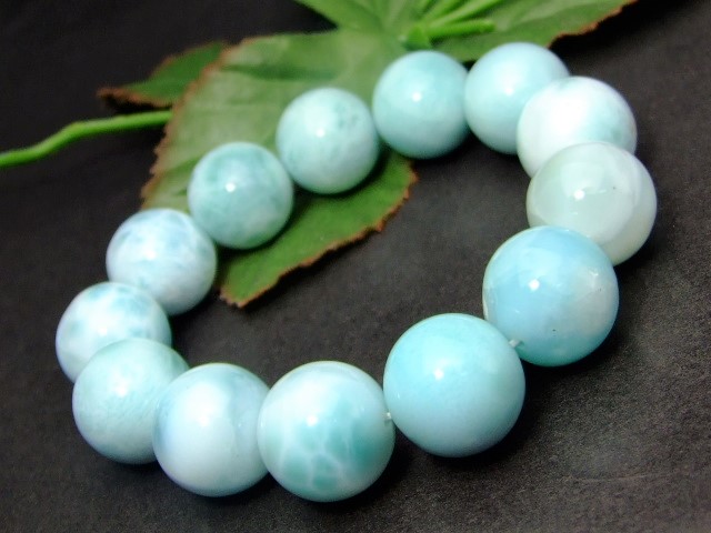 楽天市場】≪26737≫ 今月30％off○14mm ラリマー ブレスレット 内径