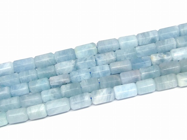 楽天市場】アクアマリン 39-49X18-20mm 六角柱ポイント 天然石