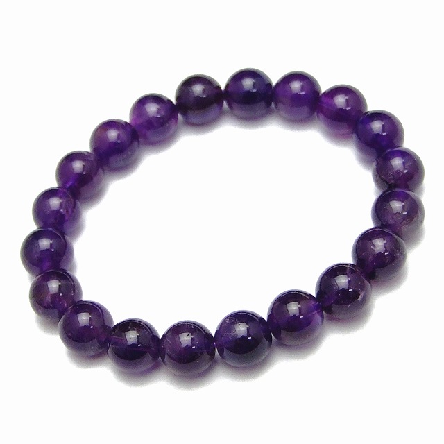 楽天市場】≪g3-58N≫○10mm 5A アメジスト 紫水晶○ブレスレット
