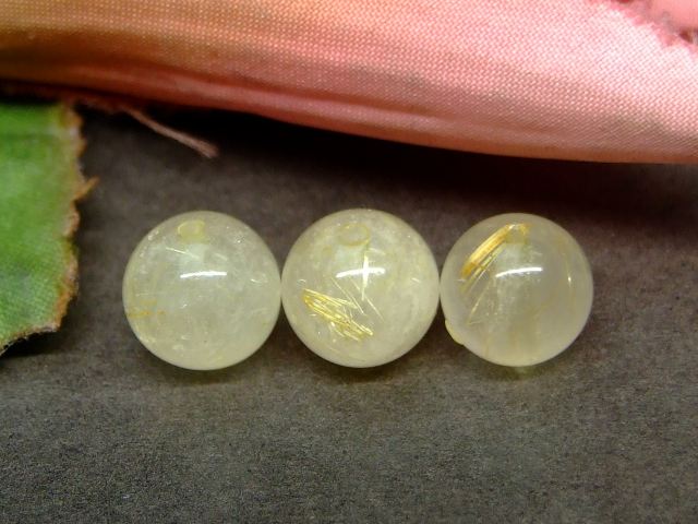 楽天市場】≪g3-1515H≫今月の半額 ルチルクォーツ 針水晶 7mm A 1粒