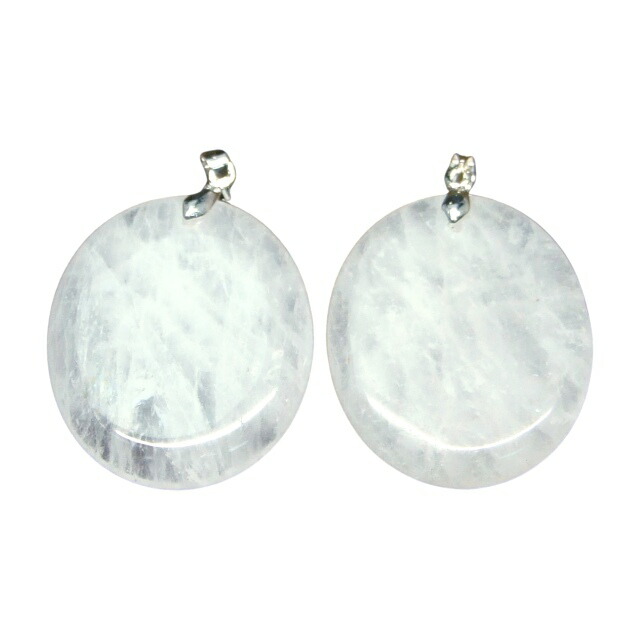 楽天市場】66684E 今月の半額 わけあり 水晶 三日月型 ペンダント