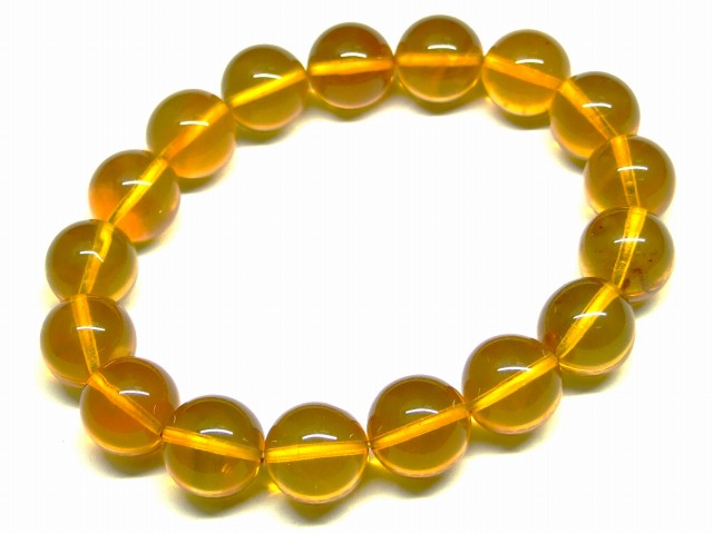 楽天市場】65556 花アンバー 琥珀 12mm 5A ブレスレット 内径17cm