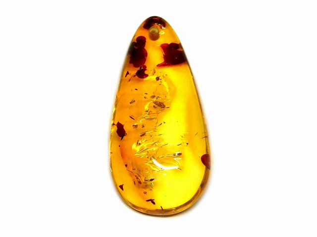 楽天市場】65958 花アンバー 琥珀 41mm×31mm 5A 1個売り ルース 裸石
