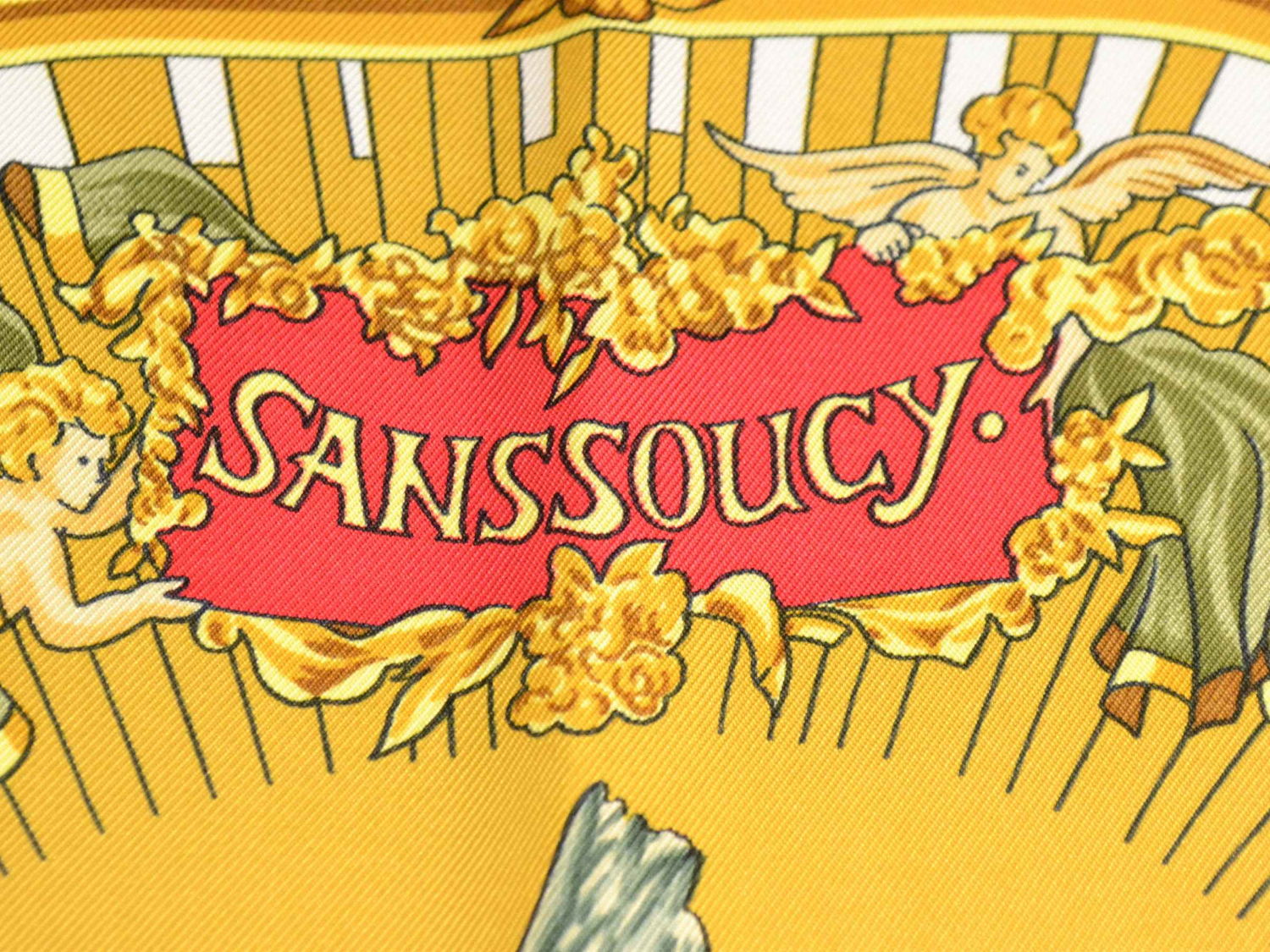 エルメススカーフ SANSSOUCY サンスーシ宮殿 | www.namakafloat.com