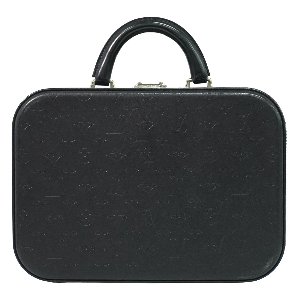 本物 ルイヴィトン LOUIS VUITTON LV ヴァリゼット MM モノグラム グラセ ブート ハンドバック ノワール M92234 Valisette ビトン 御徒面子 中古・
