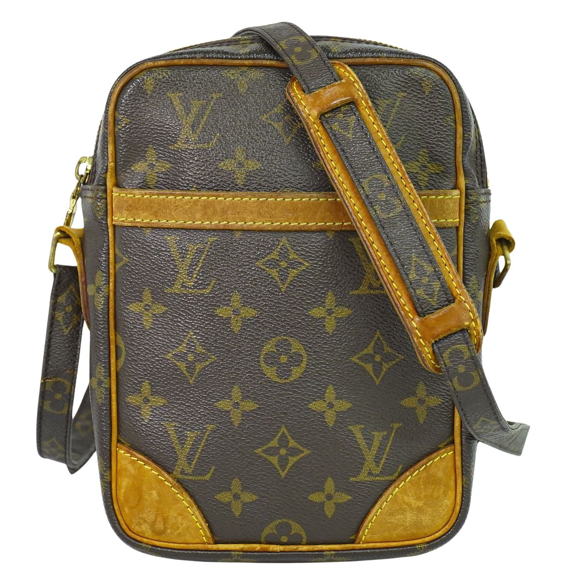 (美品) ルイヴィトン ダヌーブ モノグラム SL0014 Louis Vuitton モノグラム ダヌーブ(ヴィンテージバッグ
