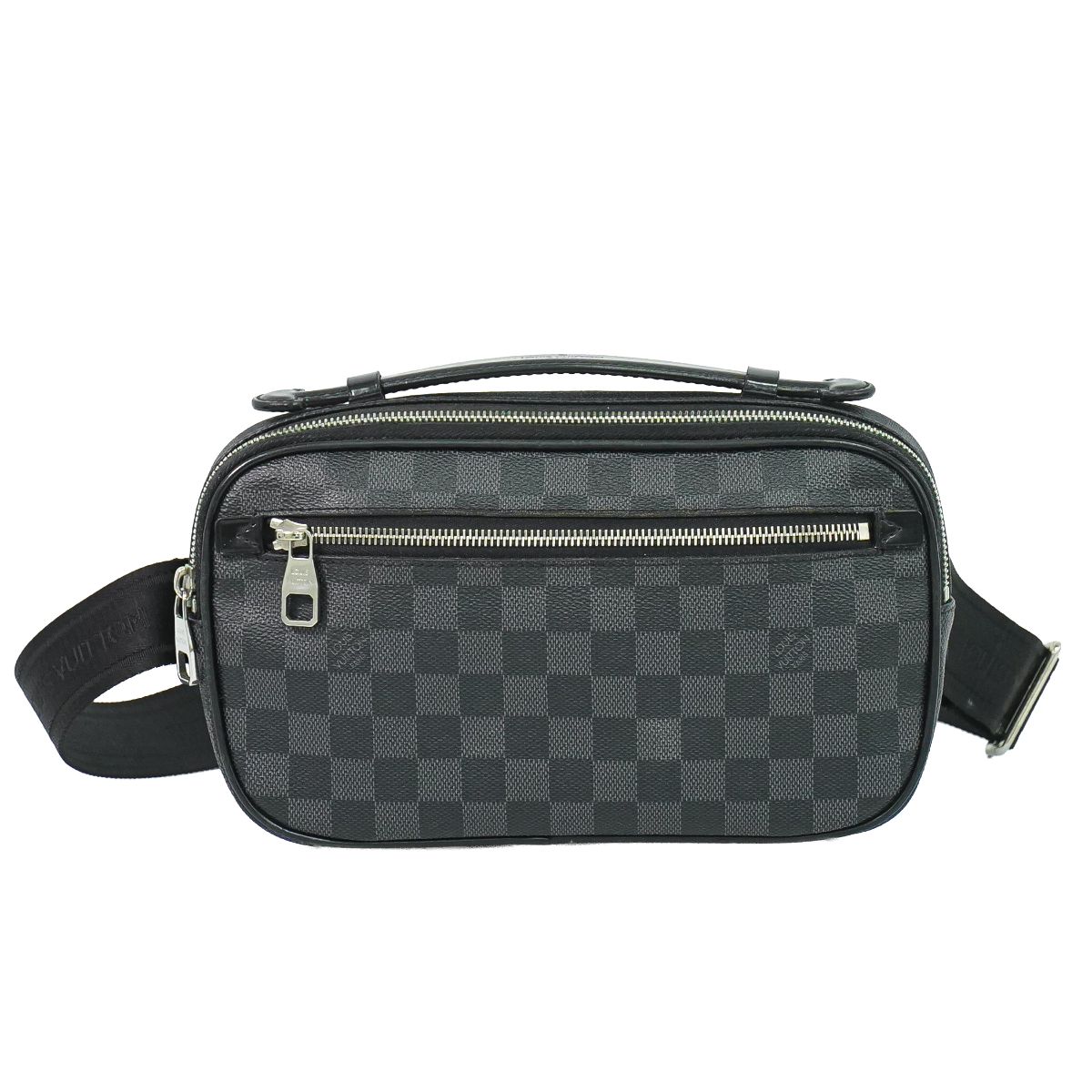 本物 ルイヴィトン LOUIS VUITTON LV アンブレール ダミエ グラフィット 上半身御徒面子 ショルダーバッグ 黒いこと 薄墨色 N41289 ビトン 御徒面子 中古・