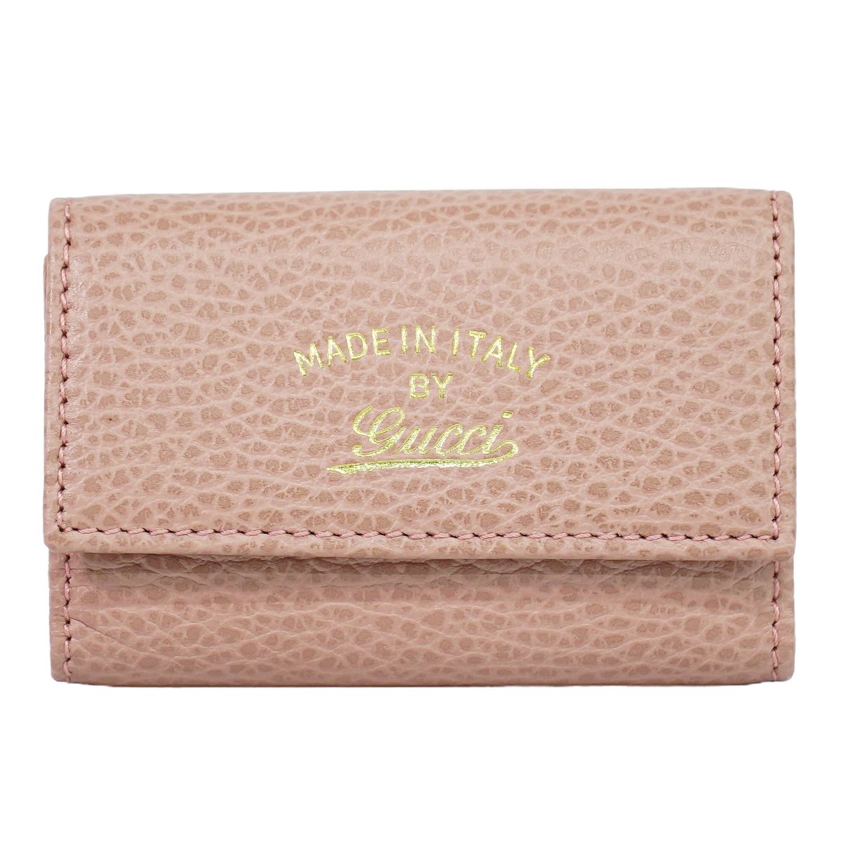 【極美品】GUCCI キーケース ☆破格☆ SUKEY GG柄白ゴールド金具 ゴールド（金色）系 GUCCI(グッチ) キーケース(レディース