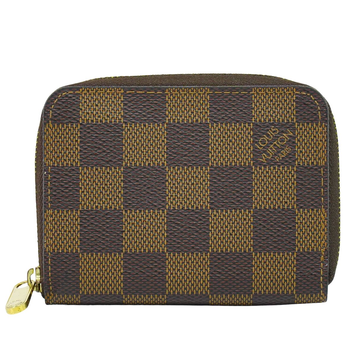 本物 ルイヴィトン LOUIS VUITTON LV ジッピーコインパース ダミエ エベヌ コインケース 小銭入れ ブラウン N63070 ビトン 財布 ウォレット 中古・ 23,760円