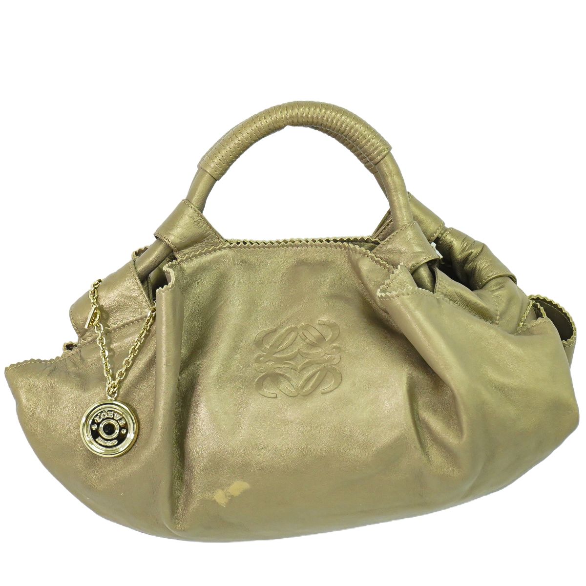 楽天市場】ロエベ LOEWE ハンドバッグ ナッパアイレ ブロンズ パテント