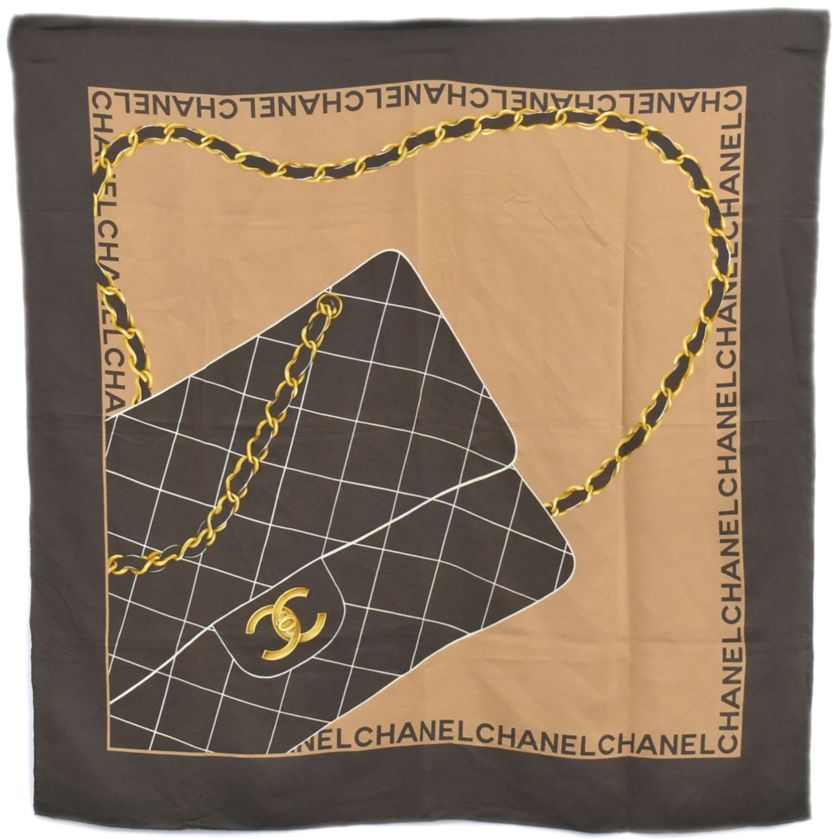 カジュアルからフォーマルまで♪【CHANEL】バンダナ org.jpg