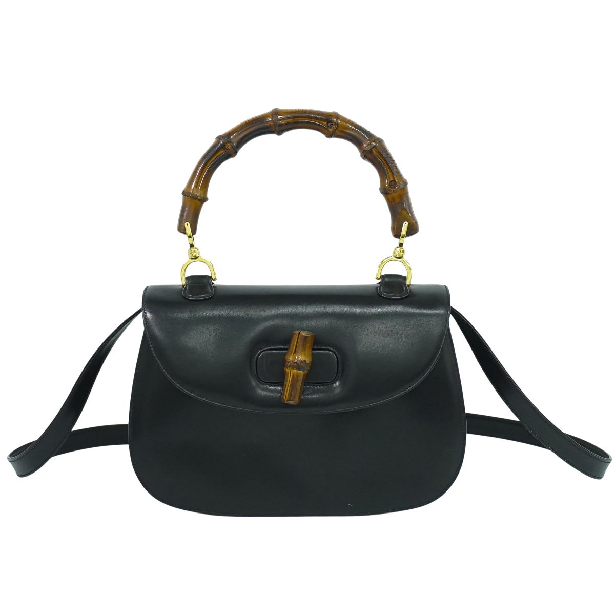 楽天市場】【グッチ】Gucci バンブー レザー 2WAY トップハンドル